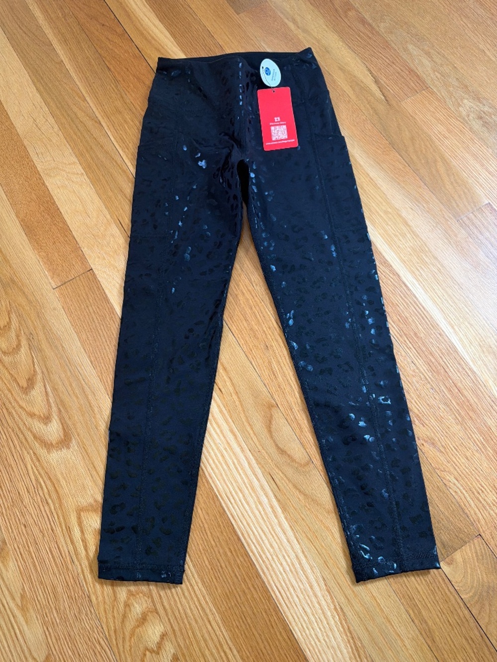 Gym people girls black leggings with pockets